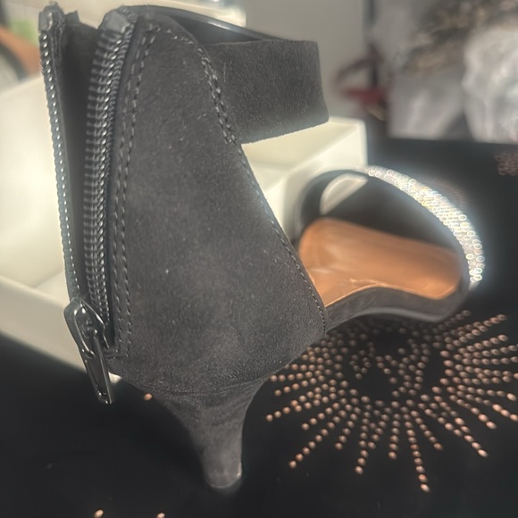 PHILLYIS BLACK/SILVER EVENING SHOES💞 - Picture 4 of 4